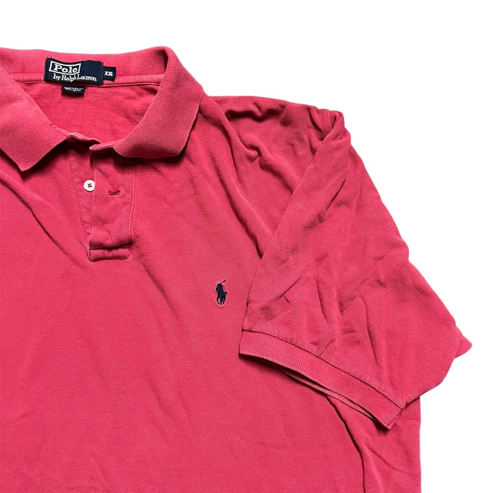 Polo by Ralph Lauren XXL Mens Red Classic Fit Short Sleeve Polo Shirt